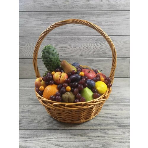 Фруктовая корзина Tutti Frutti 6 кг / подарочный набор продуктов для мужчин и женщин / сладкий подарок