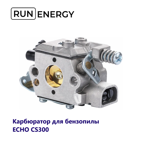 Карбюратор Run Energy для бензопилы ECHO CS 300/301/305/340/341/345/346 карбюратор run energy для китайской бензопилы 5200 с подкачкой