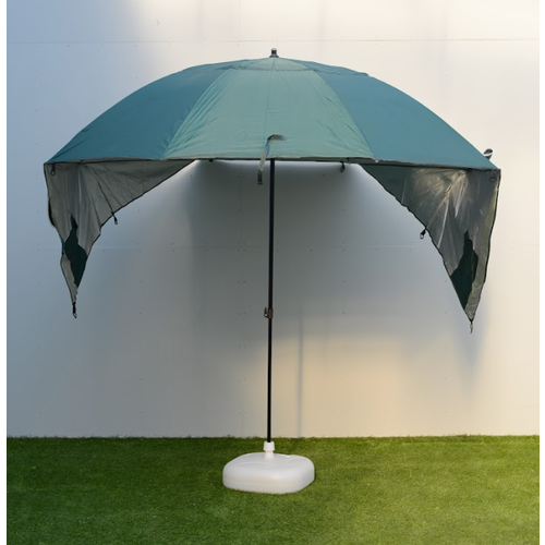 Зонт-палатка 260 см, сетчатые окошки на молнии, 4 колышка, сумка, арт. LHBU-260SPA сумка переноска 42 с сеткой 420 260 300мм гамма