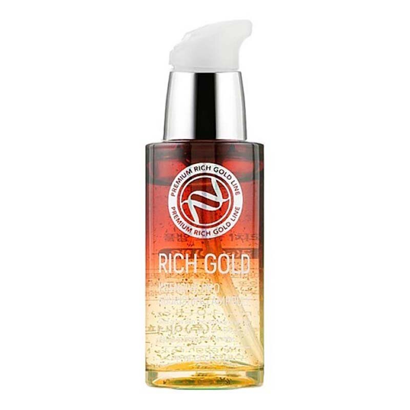 ENOUGH Rich Gold Intensive Pro Nourishing Ampoule Интенсивная питательная сыворотка для лица с золотом