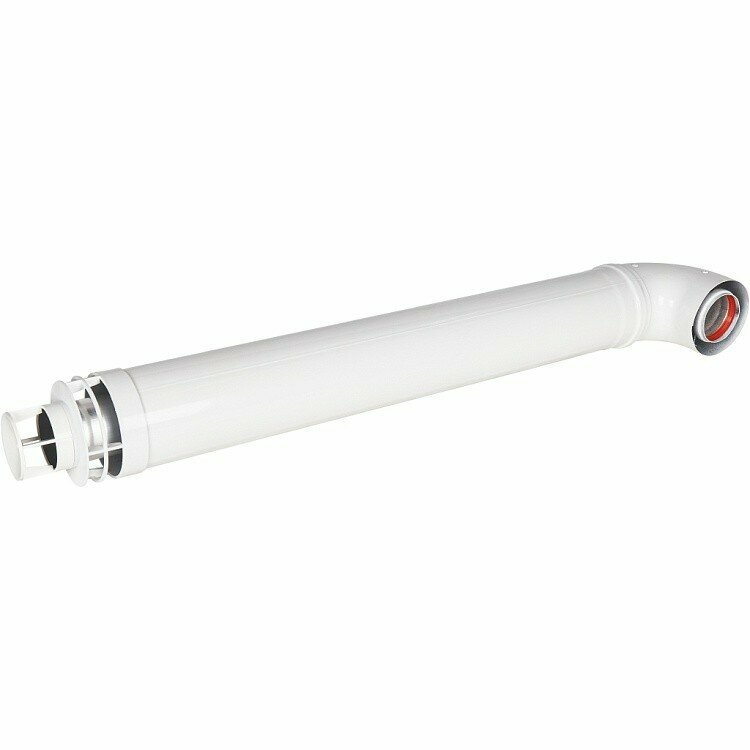 фото Комплект дымохода стандарт универсальный 60/100 900 мм (кроме Immergas и Navien Deluxe 75/100) ROMMER (RCA-6010-250900)