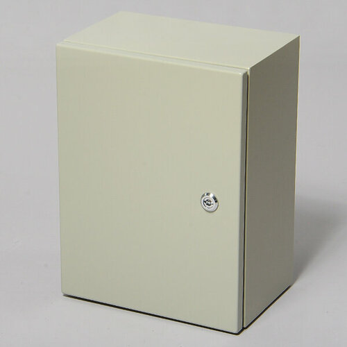 Шкаф IP65 400х300х200мм светло-серый с монтажной платой Saipwell SPT-403020