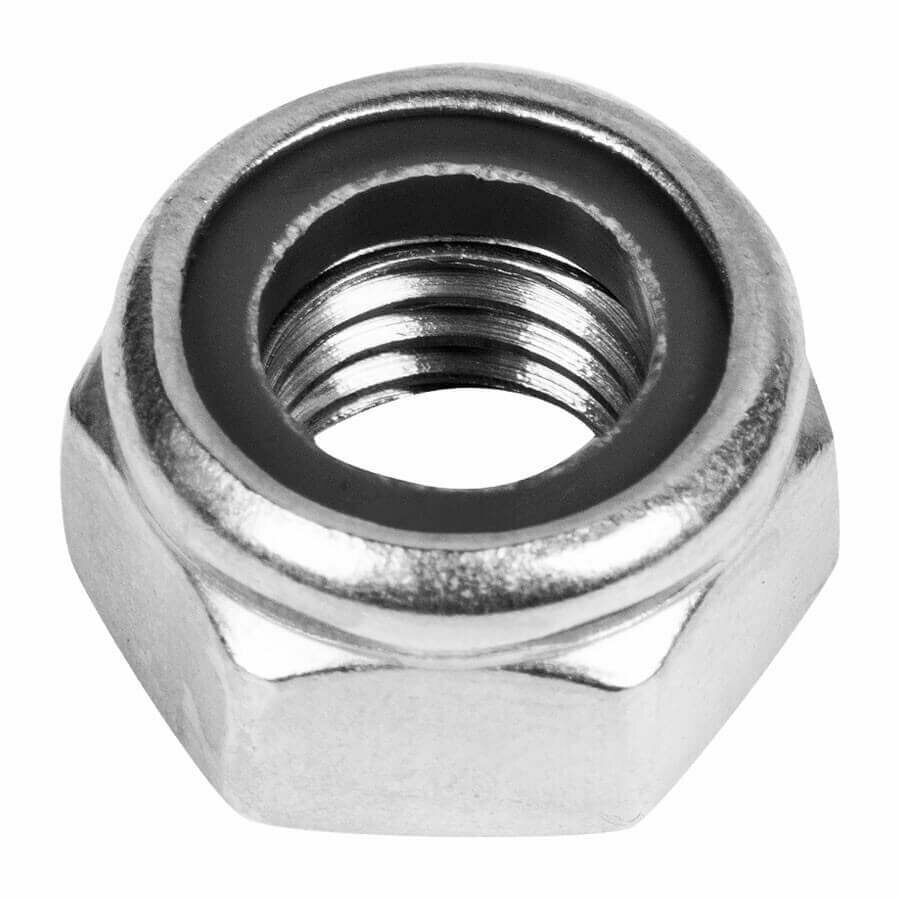 фото Гайка самоконтрящаяся М8 нерж. сталь, 00300018