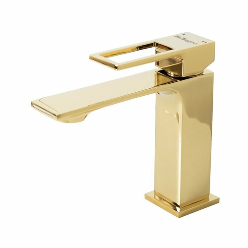 Смеситель для раковины BelBagno LUCE LUC-LVM-ORO смеситель для раковины belbagno luce luc lvm oro