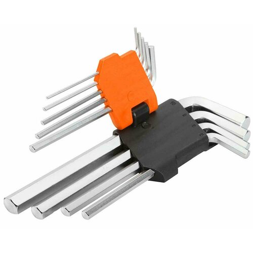 Набор шестигранных ключей WOKIN, 1.5-10 мм, 9 штук (207209)