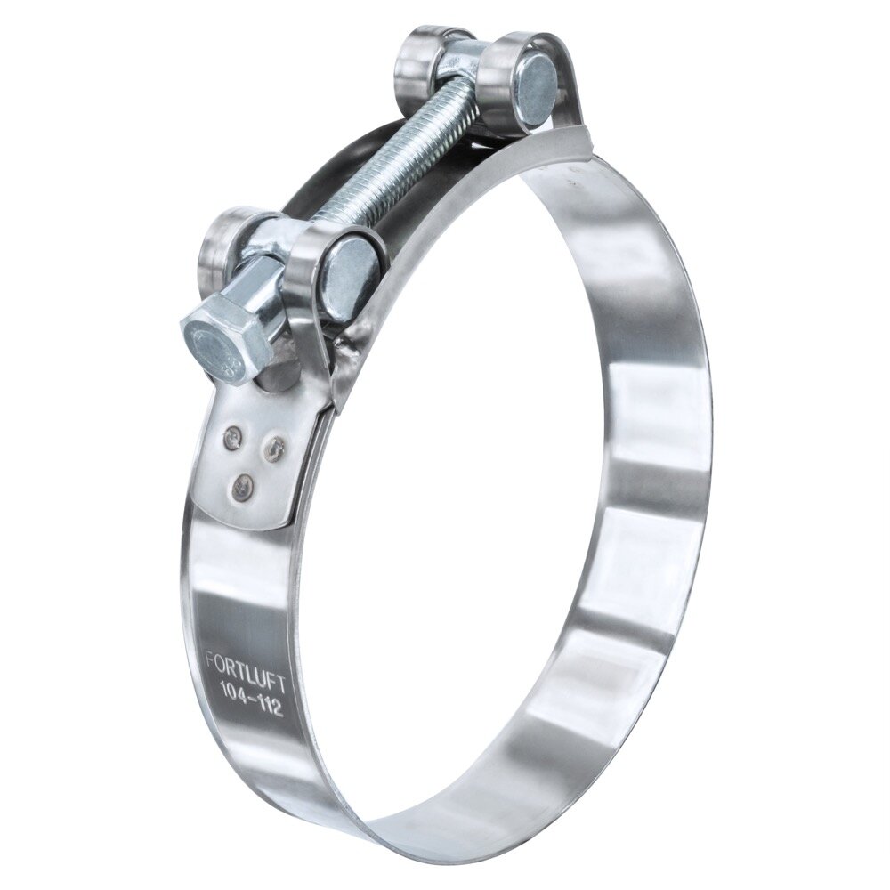 фото Хомут силовой универсальный 104-112 мм нержавеющая сталь 104112w2