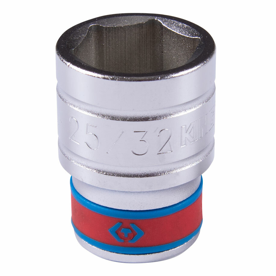 фото Головка торцевая стандартная шестигранная 1/2", 25/32", дюймовая KING TONY 433525S