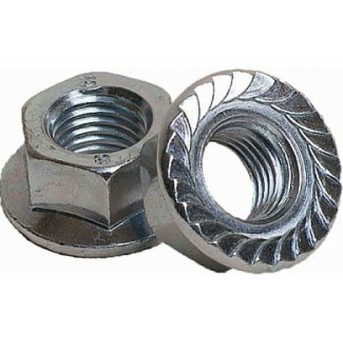 Гайка с фланцем креп-комп DIN6923 м8 350шт гф8ф