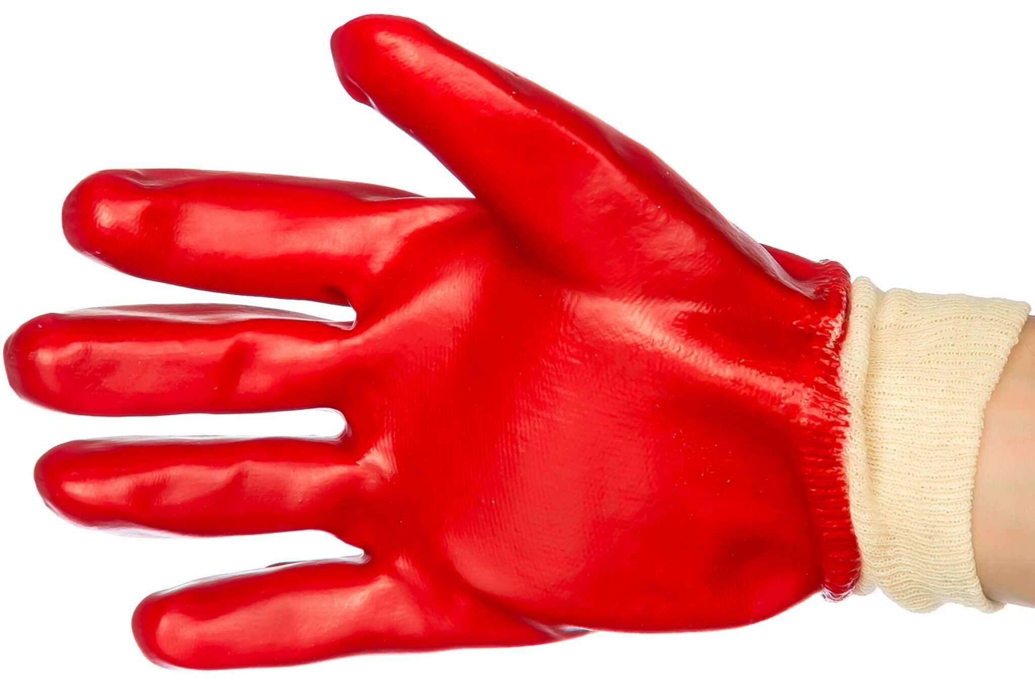 Маслобензостойкие перчатки Gigant Гранат G-063 (Россия) - фотография № 2