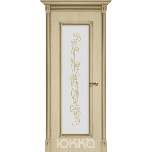 Межкомнатная дверь Юкка Лозанна со стеклом