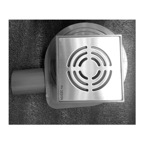 Boheme Душевой трап SMART DESIGN 10x10 cm нерж сталь хром 984-10-CR 2826₽