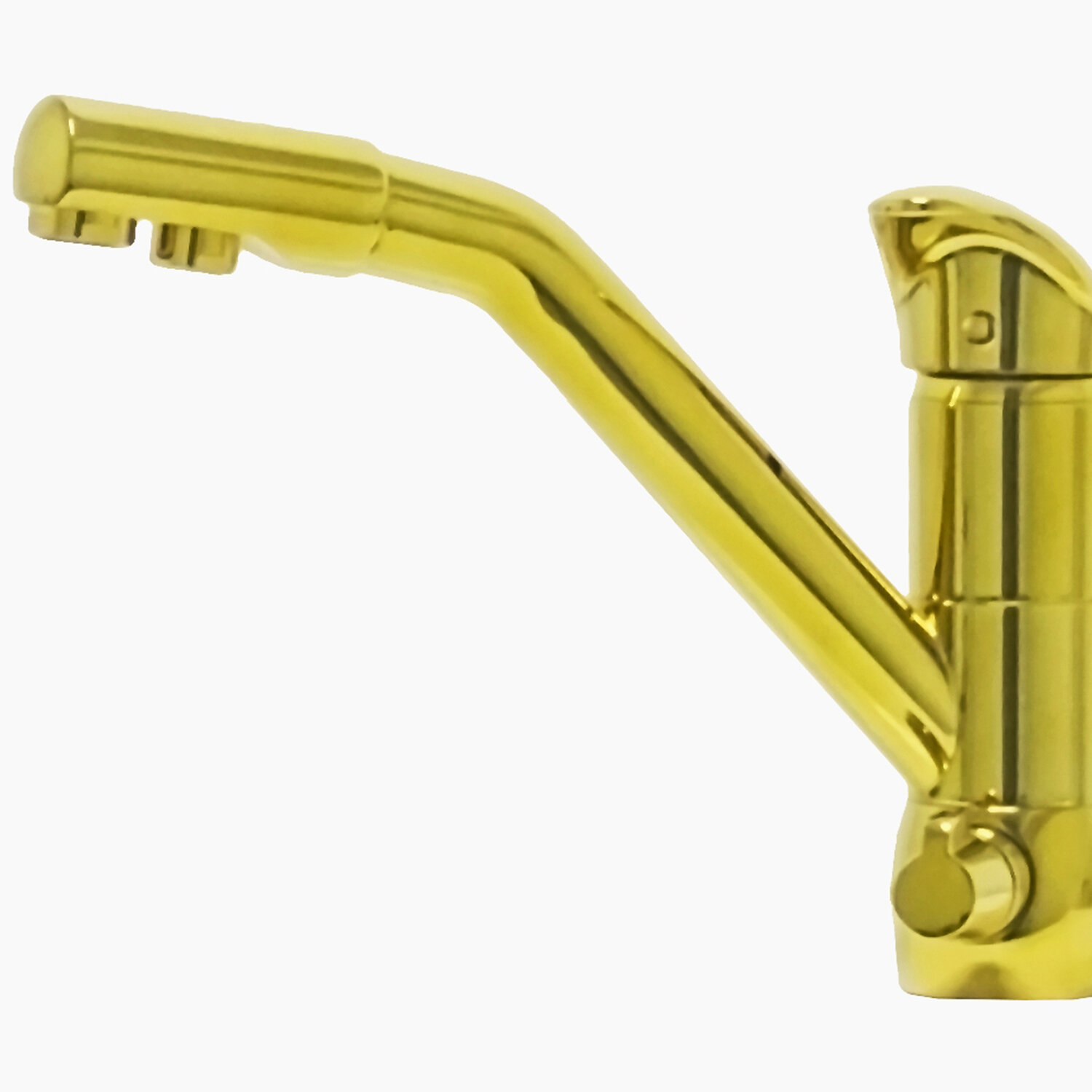 Смеситель для кухонной мойки Seaman Barcelone SSL-5361 Sun Polish - Полированное золото