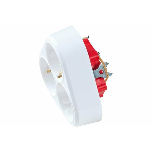 Розетка AY-KA СУ 3-ая 16А 250В белый 7713100