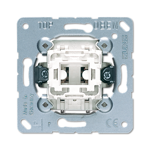 JUNG Мех Выключатель 1-клавишный кнопочный (1 но контакт), JUNG, арт.531U