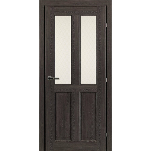 Межкомнатная дверь Краснодеревщик 6346 Пико дуб шварц