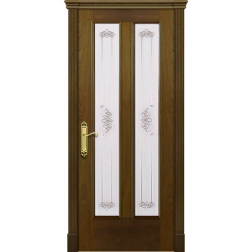 Межкомнатная дверь Dariano Гранд витраж Классик дуб