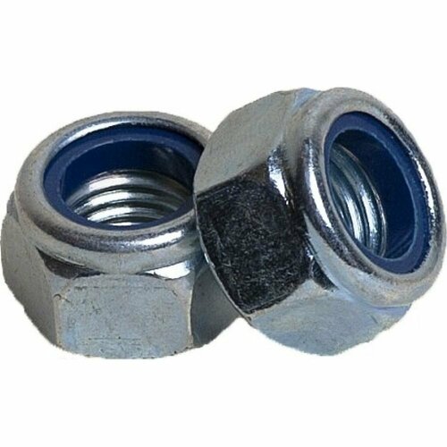 Гайка с контрящим кольцом креп-комп DIN985 м20 50шт гс20ф