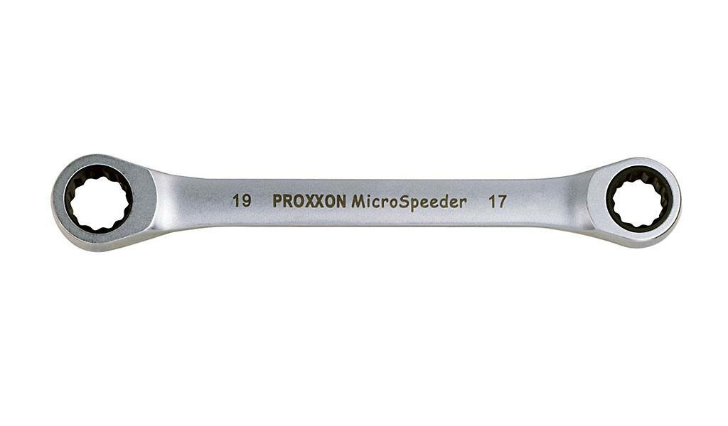 Накидной ключ с трещоткой MICRO-SPEEDER 17 x 19 Proxxon (23250)