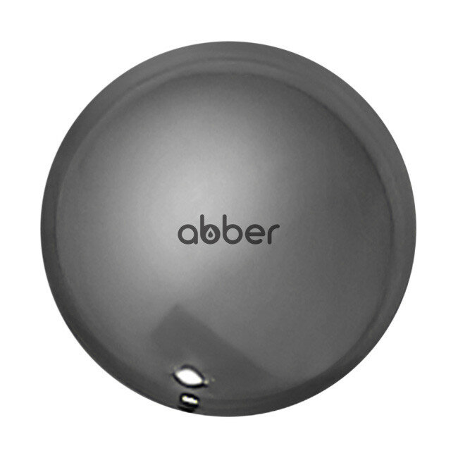 Накладка на слив для раковины Abber серебро AC0014GS