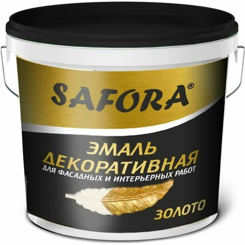 Декоративная акриловая перламутровая краска SAFORA ЭМ102/2