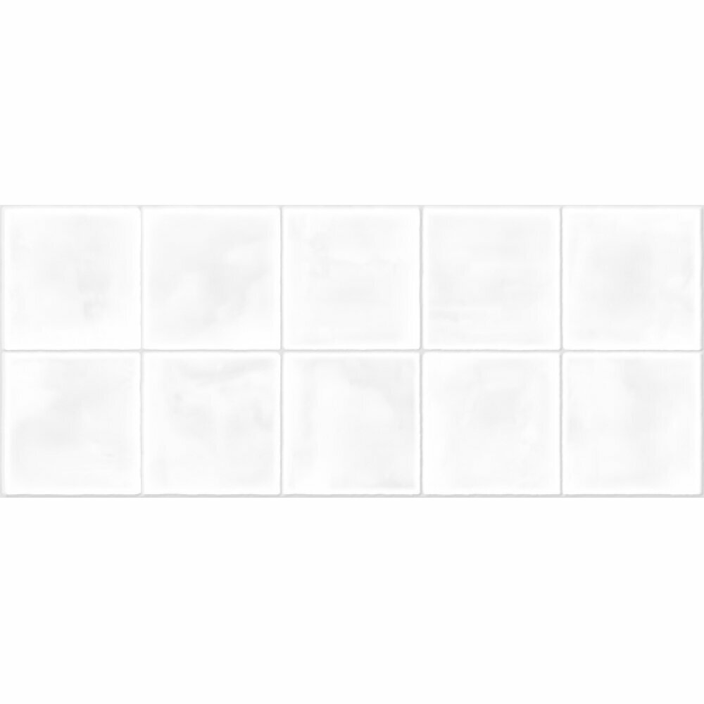 Плитка настенная Gracia Ceramica Mango white square белый 01 60х25 см 010100001237 (1.2 м2)