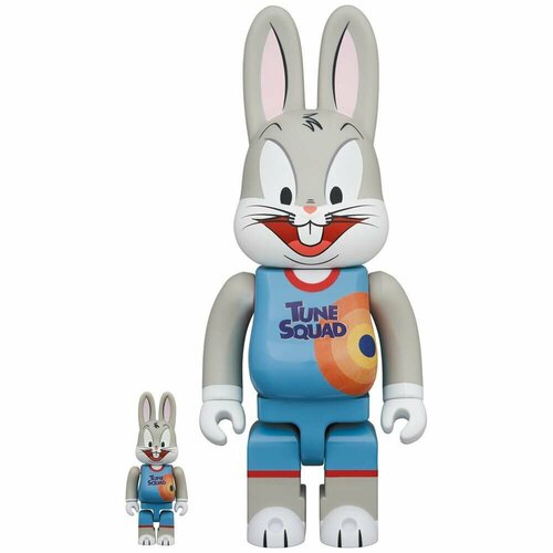 Фигура Medicom Toy Rabbrick - Bugs Bunny Space Jam 400% and 100%