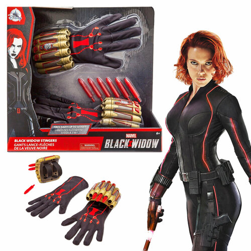 Сюжетно-ролевые игрушки Игрушка от Disney Store, перчатки Marvel Black Widow, ограниченный выпуск scott melanie marvel black widow