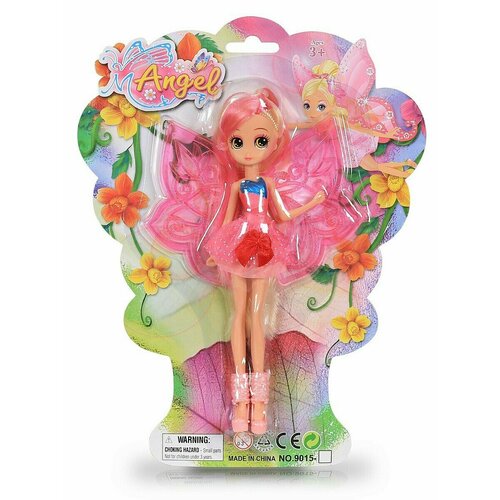 Кукла Ангел в розовой юбке, 20 см, 9015