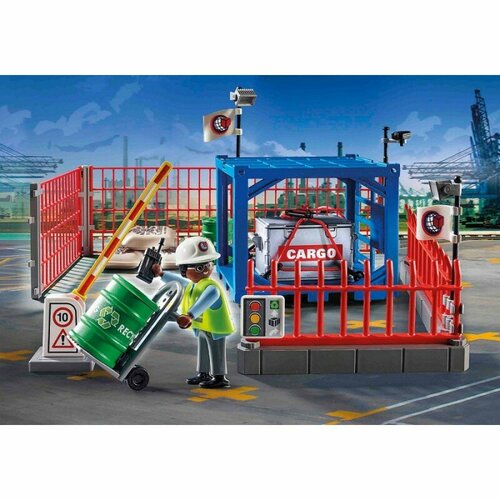 Конструктор Playmobil Cargo 70773 Грузовой склад