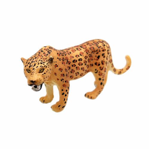 Фигурка -Леопард (рычит) фигурка амурский леопард