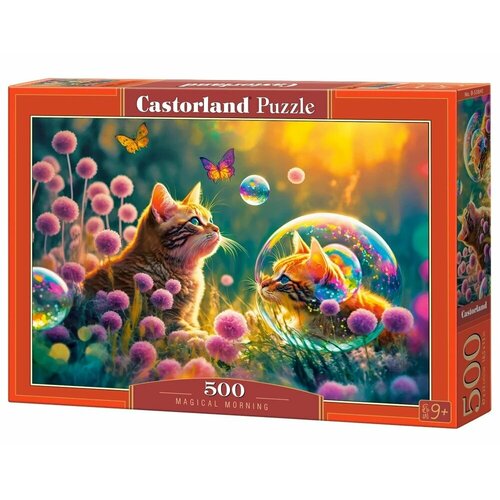 Пазл Castorland 500 деталей, элементов: Волшебное утро castorland пазлы парусник 500 элементов