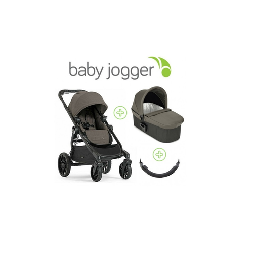 Baby Jogger Коляска 2-в-1 City Select Lux с бампером Taupe