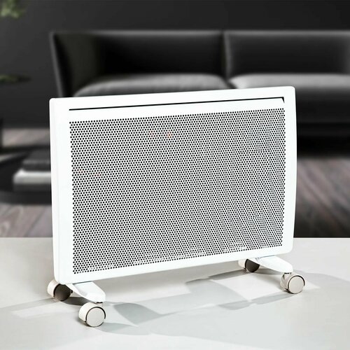 Обогреватель электрический гибридный 1500 Вт конвектор ИК нагреватель цифровой термостат Denzel 850000₽