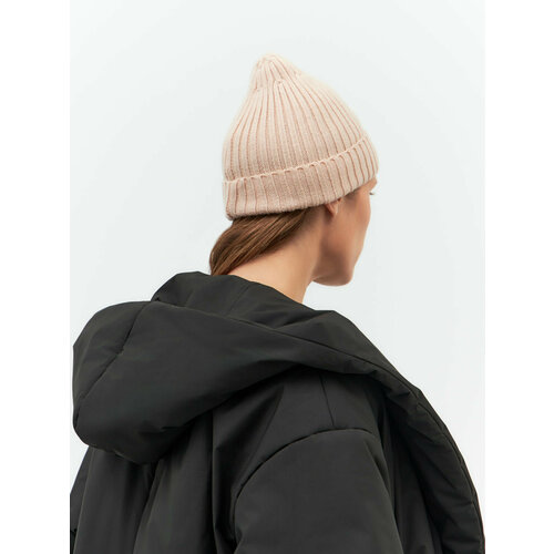 фото Шапка gate31, размер onesize, бежевый