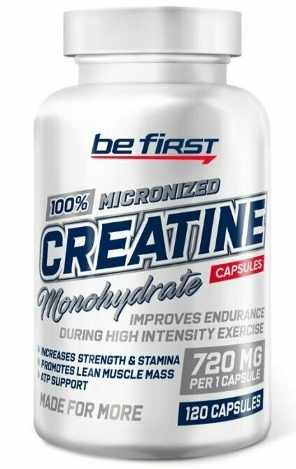 Be First Creatine Monohydrate 120 caps