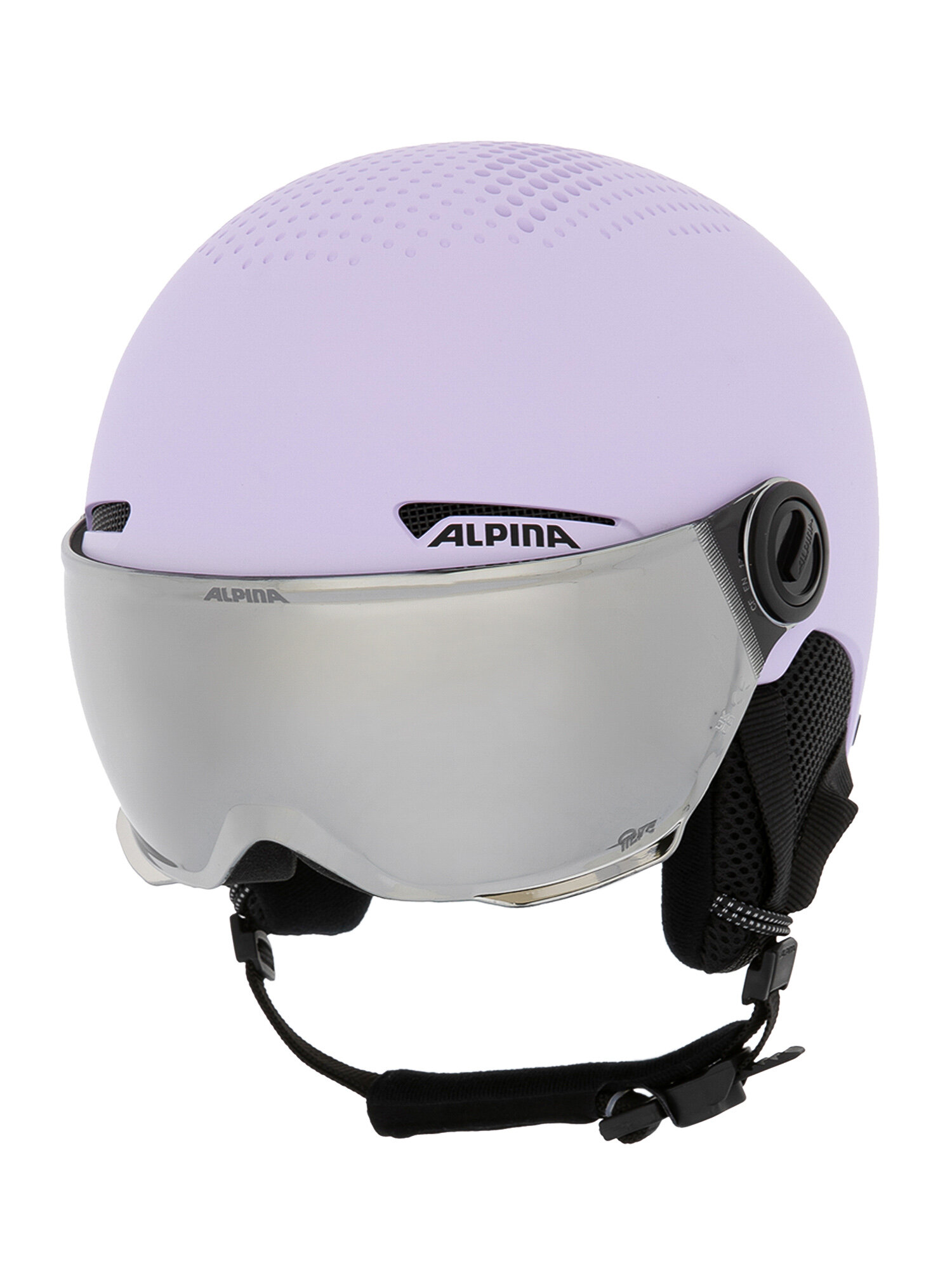 Шлем с визором ALPINA Arber Visor Q-Lite Lilac Matt (см:51-55)