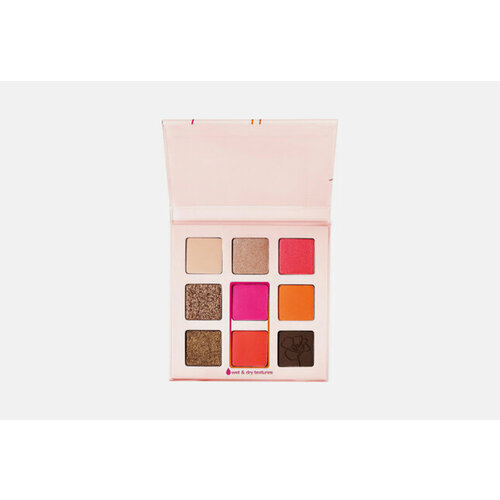 Палетка теней и подводок для глаз bloomin' bright eyeshadow & eyeliner palette 6.86 г