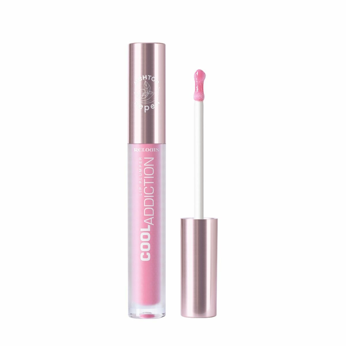 RELOUIS, COOL ADDITION LIP PLUMBER, Плампер для губ, тон 04 sweet pink