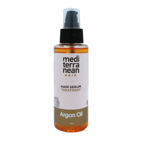 Mediterranean Hair Serum Treatment Argan oil - Медитирэниан Сыворотка для волос с аргановым маслом, 115 мл -