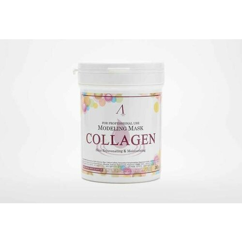 Маска укрепляющая с коллагеном Collagen Modeling Mask 240 г моделирующая альгинатная маска гиалуроновая кислота skinlite 8809411187919