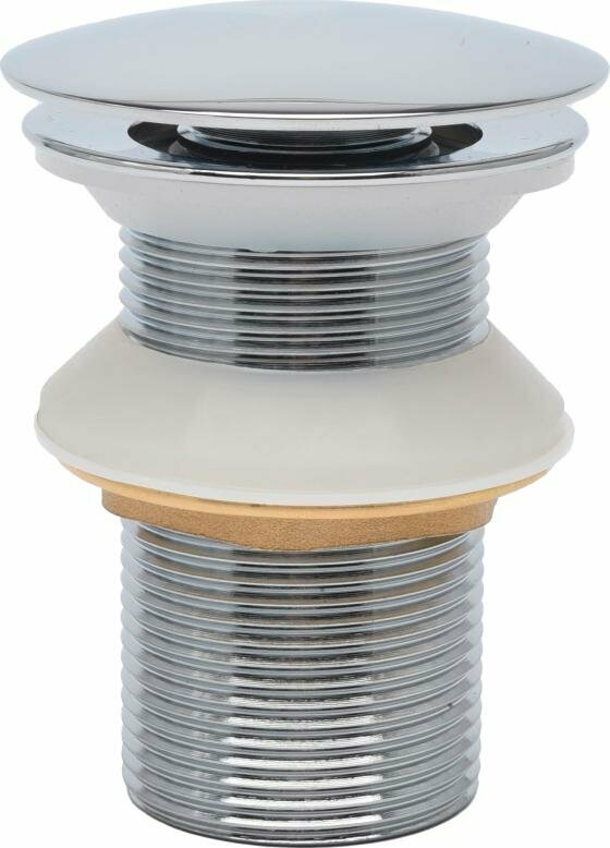 фото Донный клапан San More SMV971901 без перелива, хром