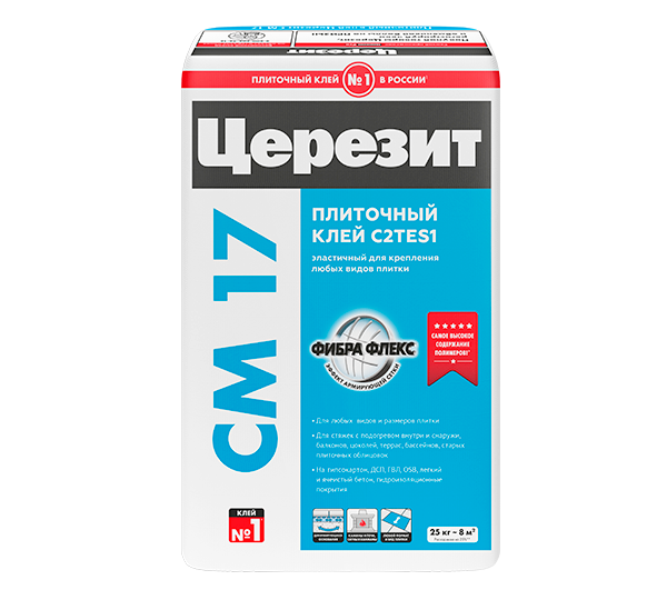 Церезит СМ17 Super Flex, фасовка 25 кг