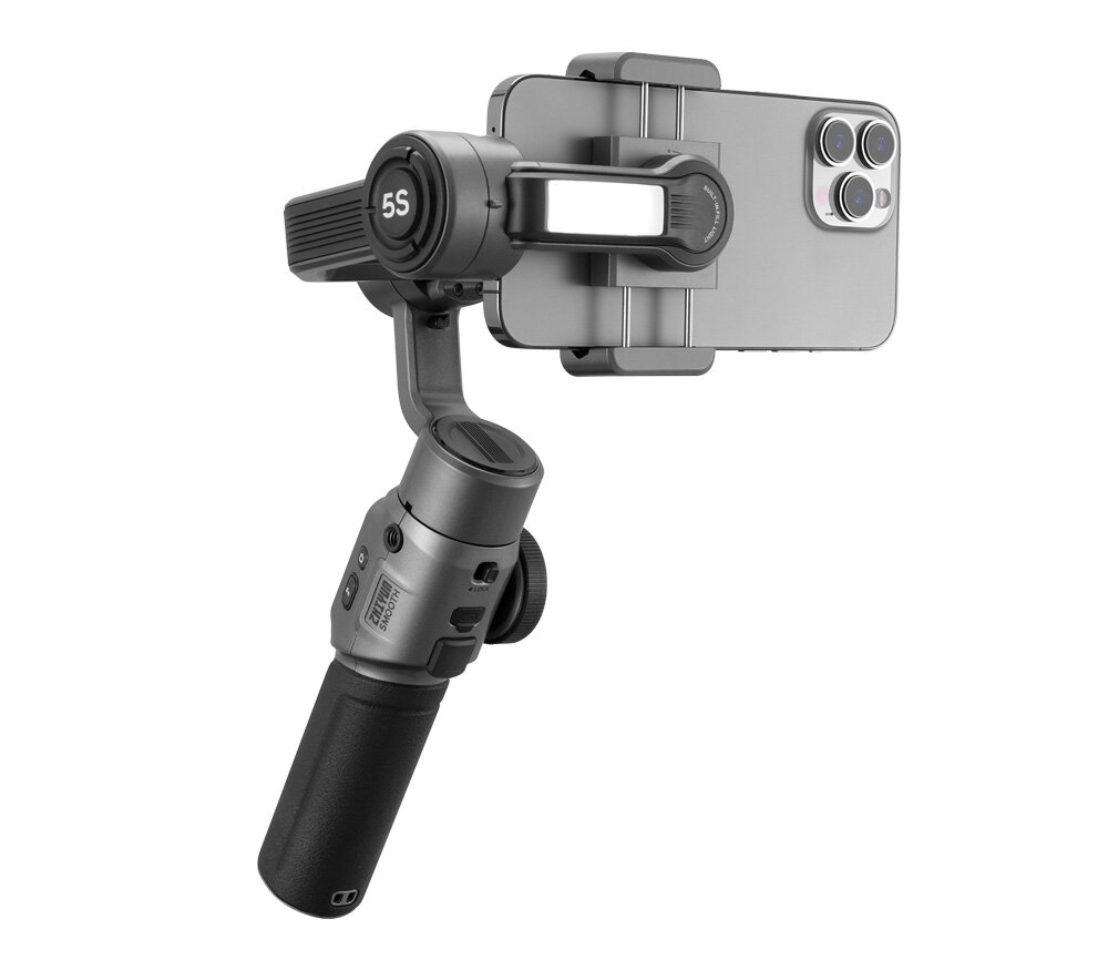 Стабилизатор Zhiyun Smooth 5S Combo Kit для смартфонов, темно-серый