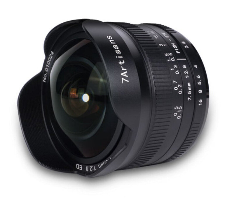 Объектив 7artisans 7.5mm f/2.8 II Fisheye Nikon Z