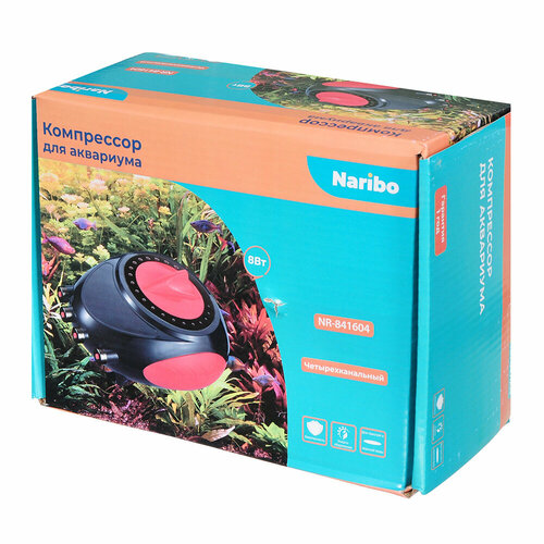 Компрессор Naribo четырехканальный 8Вт 4х35лмин 210000₽