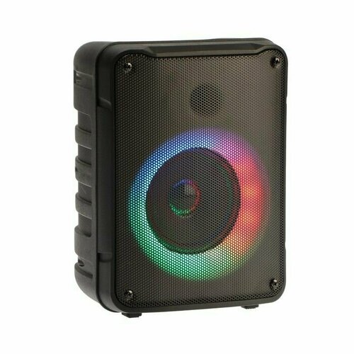 Портативная колонка Eltronic Crazy Box 150 15015Вт1800мАч FM BT microSD AUX подсветка 547000₽