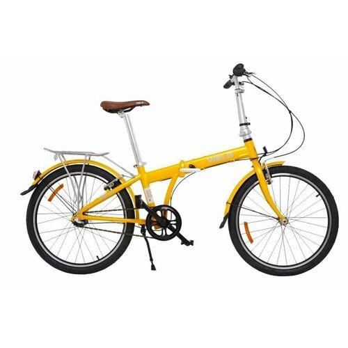 Велосипед Wels Folio 24-3 (NEXUS) (2022) 12" желтый