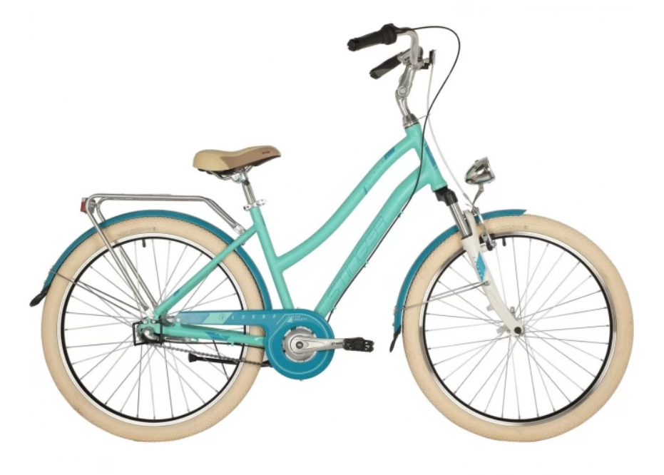 Велосипед STINGER VERONA 26 (2023) 19" зеленый