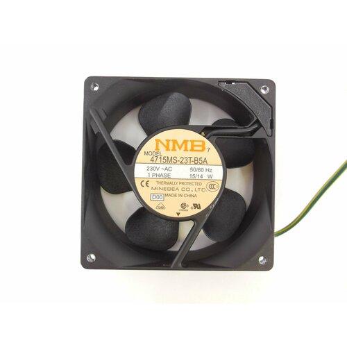 Вентилятор NMB-MAT 4715MS-23T-B5A 15/14W 230V 120x38 мм 2pin