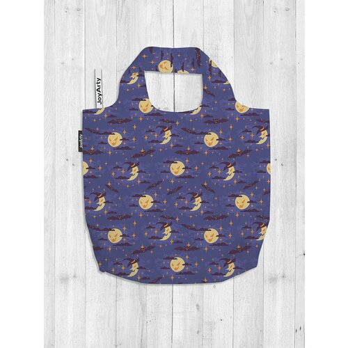 фото Сумка авоська joyarty, синий, черный